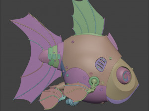 Robot Fish 3D मॉडल
