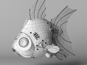 Robot Fish 3D मॉडल