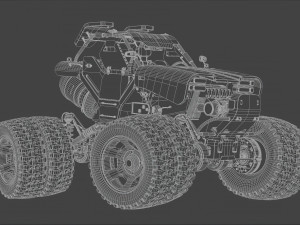 Monster Truck 3D Model
