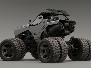 Monster Truck 3D Model