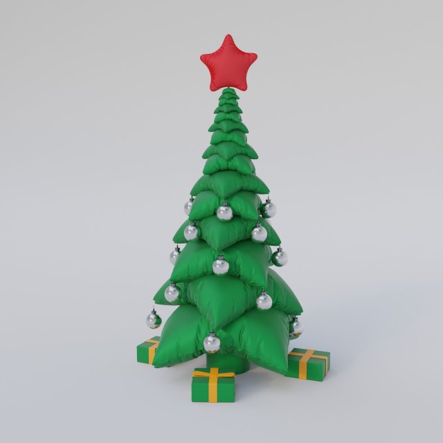 Christmas pillows Modèle 3D .c4d .max .obj .3ds .fbx .stl .blend 