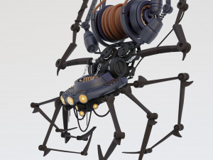 Spider on a rope 3D मॉडल