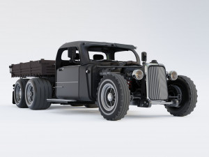 Retro tuning 3D Модель