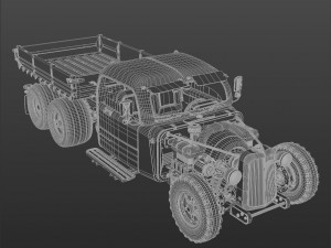 Retro tuning 3D Модель