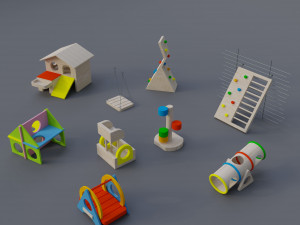 Houses for rodents 3Dモデル