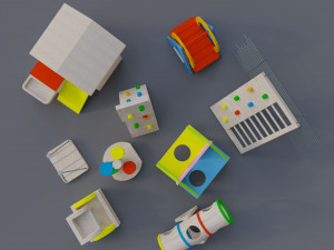 Houses for rodents 3Dモデル