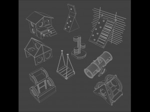 Houses for rodents 3Dモデル