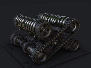 Schrader mechanism 3Dモデル