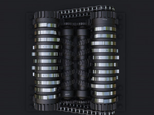 Schrader mechanism 3Dモデル