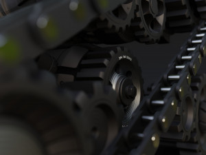 Schrader mechanism 3Dモデル