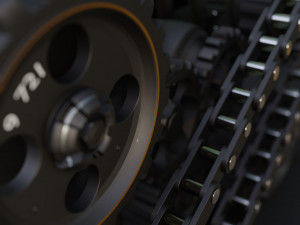 Schrader mechanism 3Dモデル