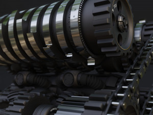 Schrader mechanism 3Dモデル