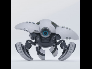 Spider Robot 3D Model