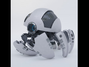 Spider Robot Model 3D