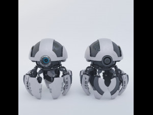 Spider Robot Model 3D