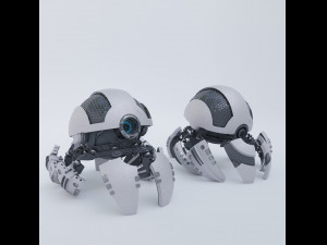 Spider Robot Model 3D