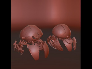 Spider Robot Model 3D