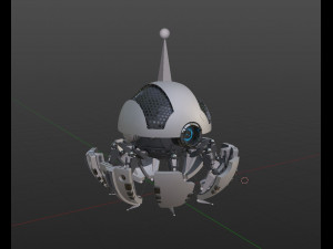 Spider Robot Model 3D