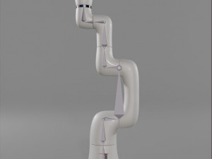 Manipulator White 3D-Modell