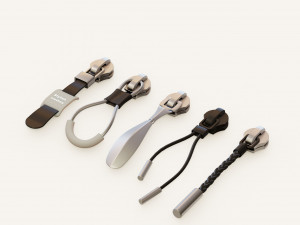 Zipper slider 3D 모델