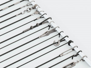 Cable fastenings 3D Model