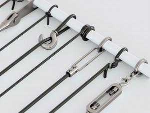 Cable fastenings 3D Model