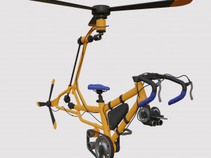 Bicyclecopter Modelo 3D