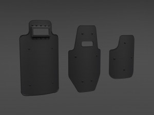 Police Shield 3D Модель