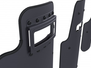 Police Shield 3D Модель