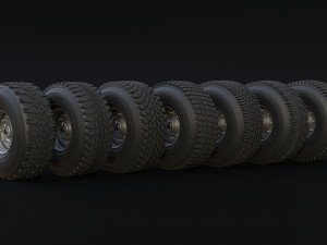 Tires 3D Model