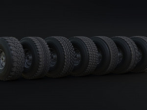 Tires 3D Model