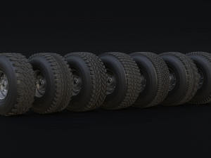 Tires 3D Model