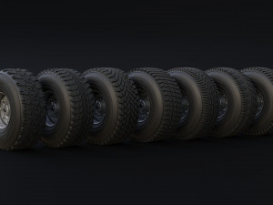 Tires 3D Model
