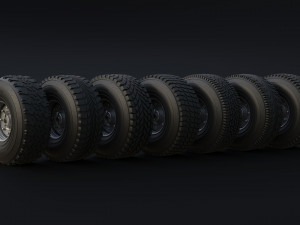 Tires 3D Model