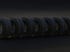 Tires 3D Model