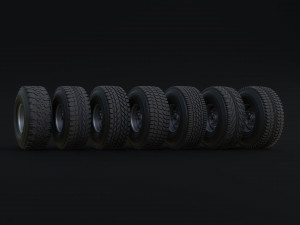 Tires 3D Model