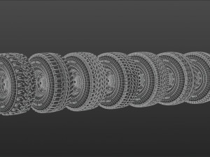Tires 3D Model