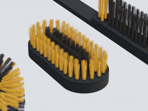 Cleaning brushes 3D Model