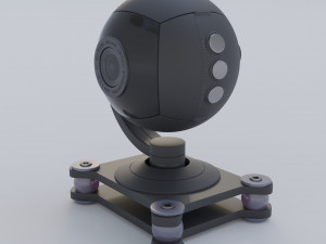 Camera on a tripod Modelo 3D