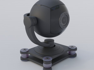 Camera on a tripod Modelo 3D