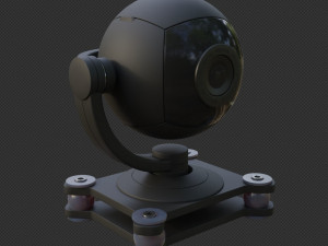 Camera on a tripod Modelo 3D