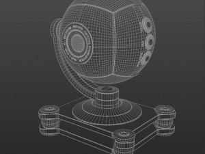 Camera on a tripod Modelo 3D