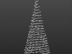 Christmas wires Model 3D