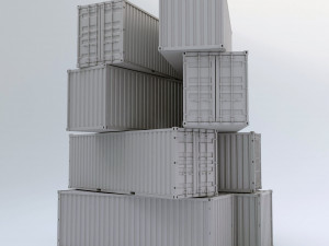 Container 3D Модель