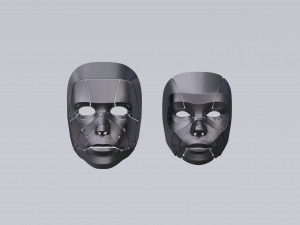 Masks 3D Модель