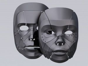 Masks 3D Модель