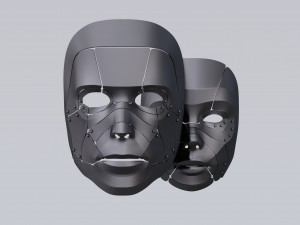 Masks 3D Модель