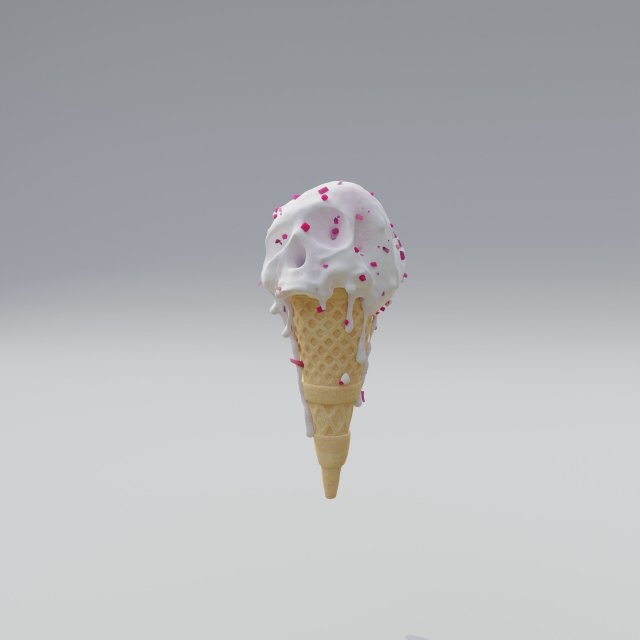 Ice skull 3D-Modell .c4d .max .obj .3ds .fbx .stl .blend 