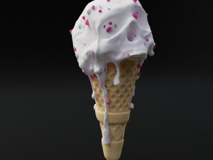 Ice skull 3D-Modell