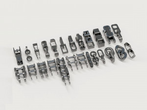 Types of chains 3Dモデル